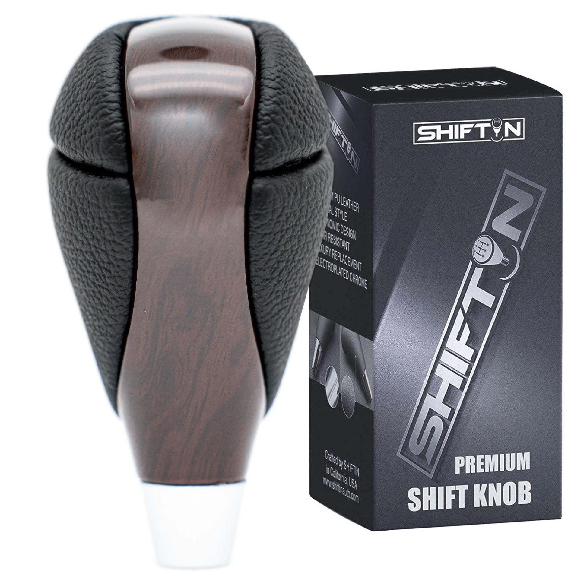 SHIFTIN-Gear-Shift-Knob-Stick-Shifter-for-Lexus-LS-460-ES-350-GS350-IS-250-RX350-2006-2015-Black-Leather-Ash_Burl-Wood