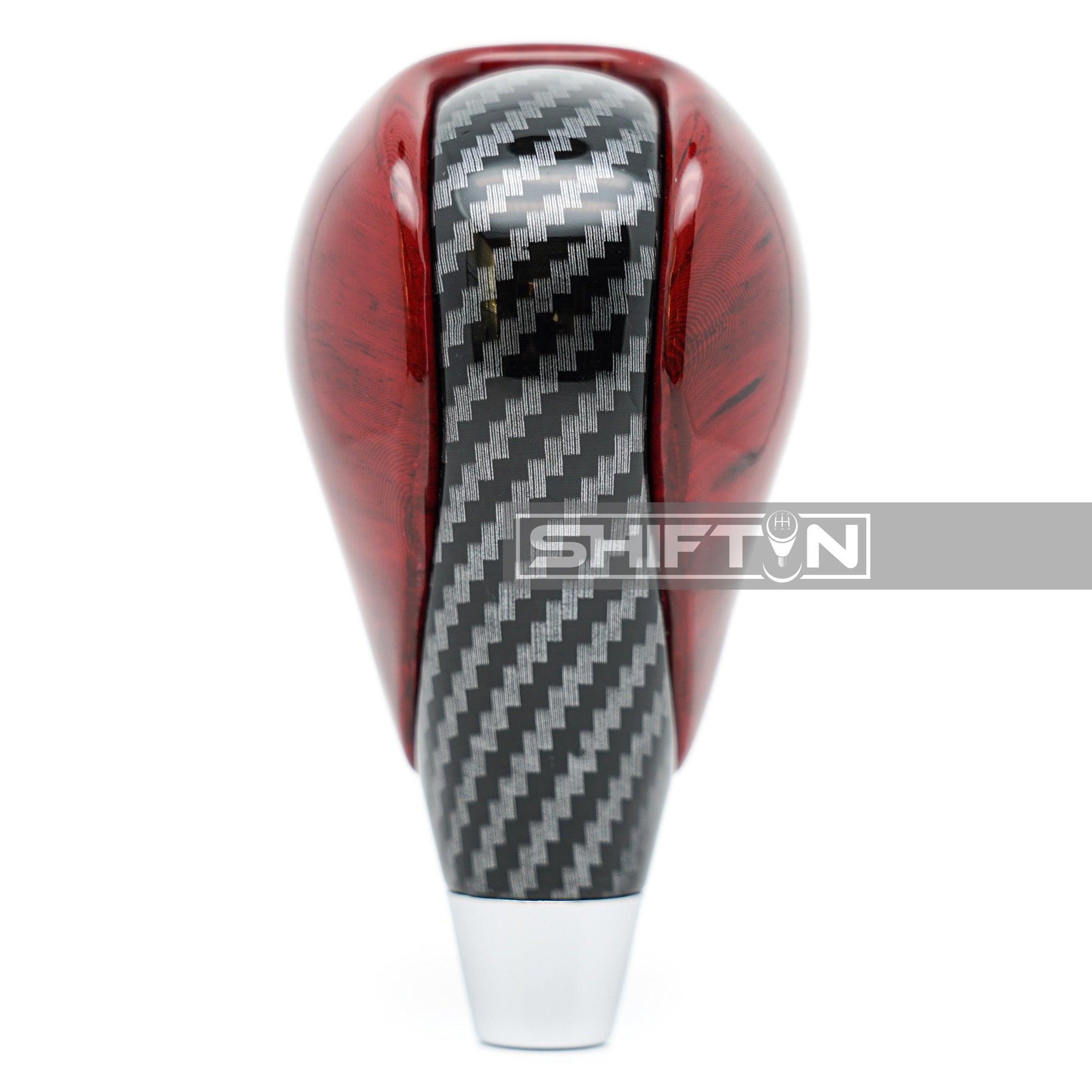 SHIFTIN-Gear-Shift-Knob-Stick-Shifter-for-Lexus-LS-460-ES-350-GS350-IS-250-RX350-2006-2015-Red-Walnut-Carbon-Fiber