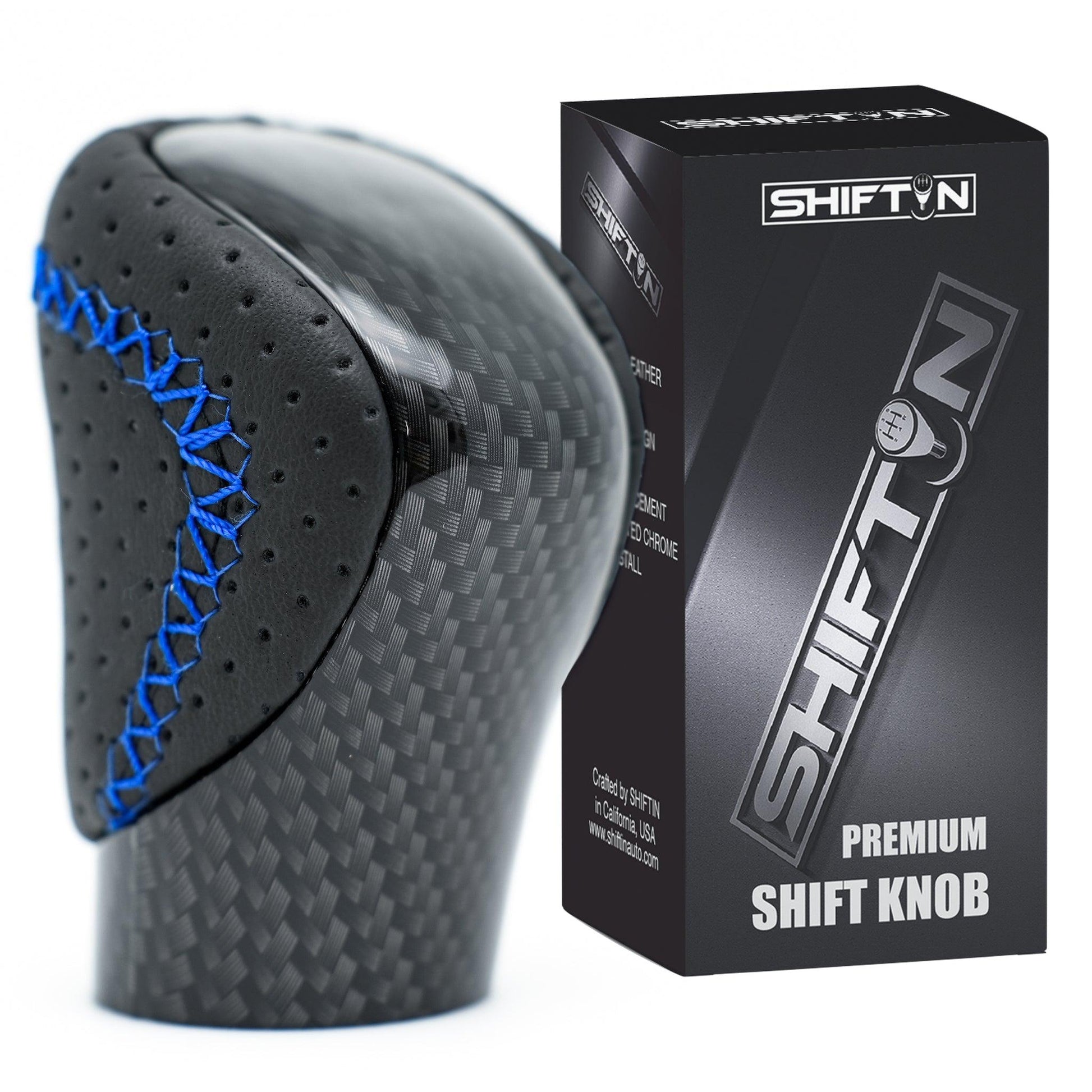 SHIFTIN-Gear-Shift-Knob-for-LEXUS-ES-GS-IS-NX300-RC350-RX-350-GX460-Gift-Lexus-Accessory-Blue-Stitch-Carbon-Fiberaaa