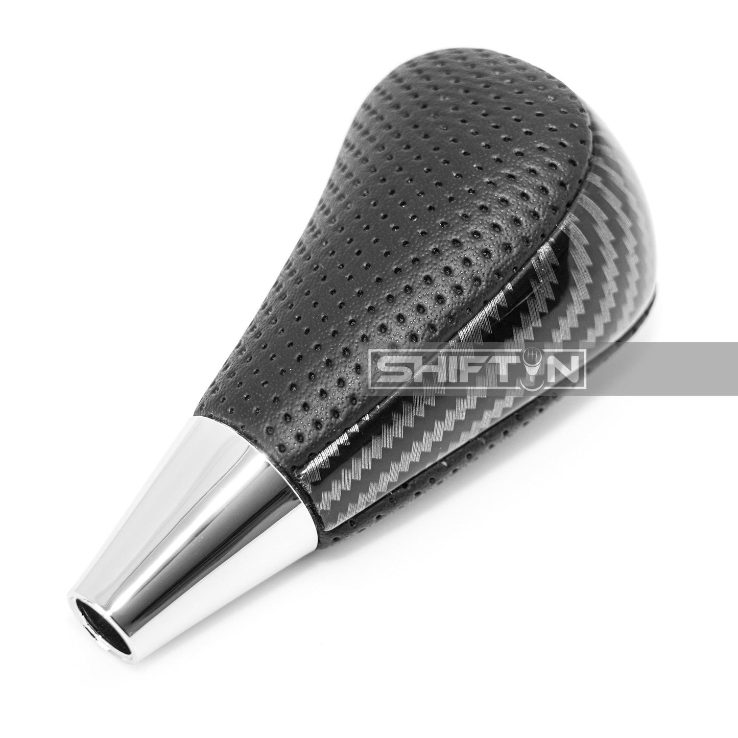 SHIFTIN-Gear-Shift-Knob-for-Toyota-Avalon-Yaris-4Runner-Sienna-Camry-Solara-Rav4-Matrix-Corolla-Venza-for-Lexus-ES-GS-IS-LS-LX-RX-SC-Scion-tC-xB-xD-iQ-Black-Leather-Carbon-Fiber