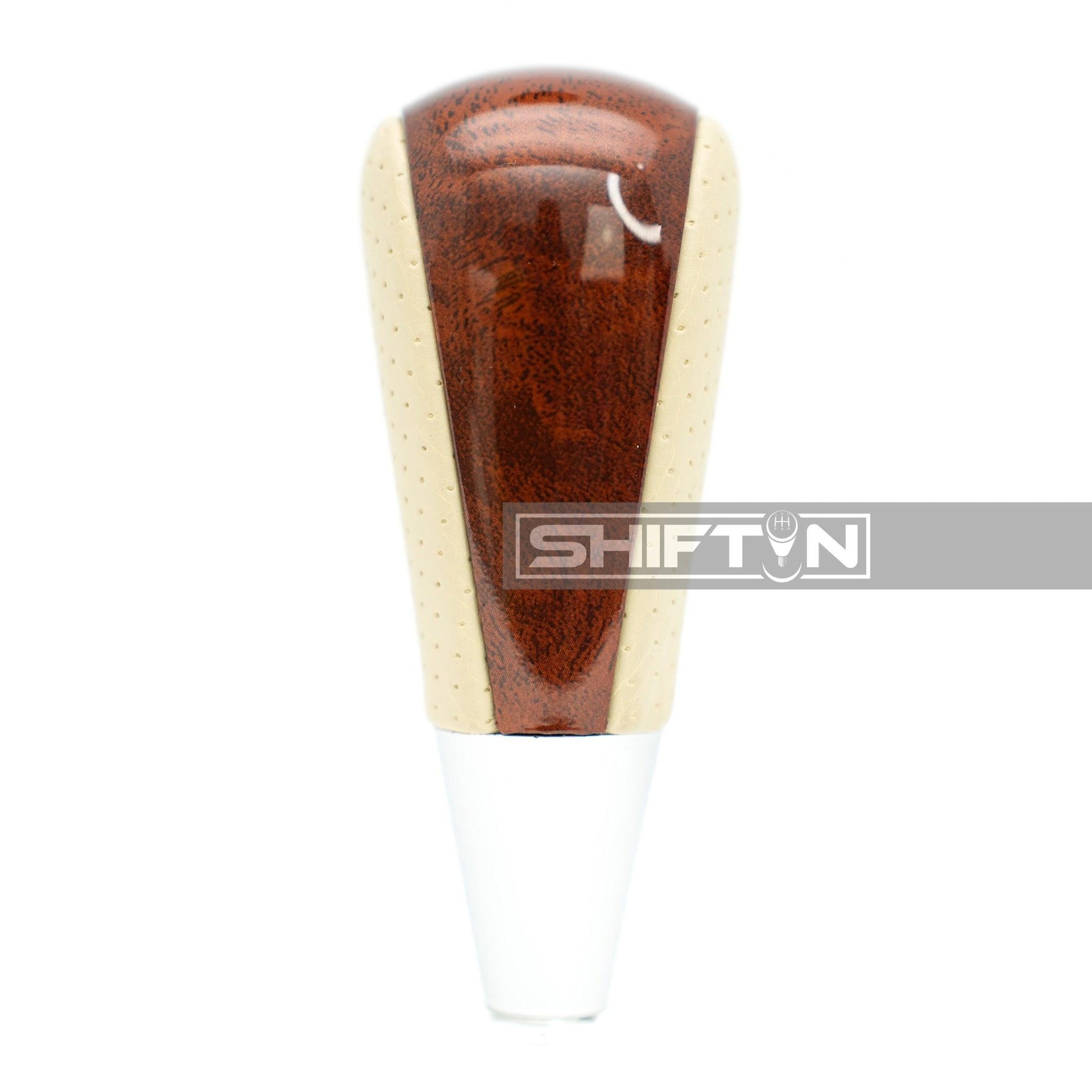 SHIFTIN-Gear-Shift-Knob-for-Toyota-Avalon-Yaris-4Runner-Sienna-Camry-Solara-Rav4-Matrix-Corolla-Venza-for-Lexus-ES-GS-IS-LS-LX-RX-SC-Scion-tC-xB-xD-iQ-Punched-Tan-Beige-Leather