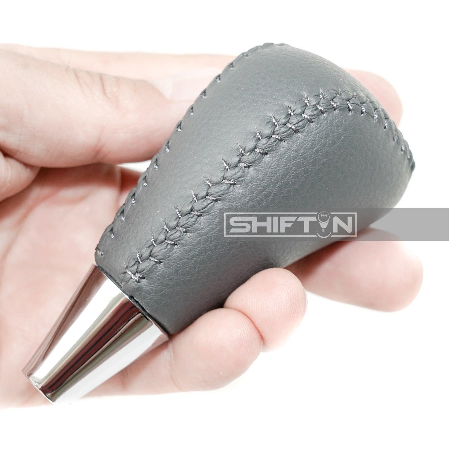 SHIFTIN-Gear-Shift-Knob-for-Toyota-Avalon-Yaris-Sienna-Camry-Rav4-Corolla-Venza-and-Lexus-ES300-GS300-IS300-LS400-LX470-RX330-SC-Scion-tC-xB-xD-iQ-Gray-Grey-Leather