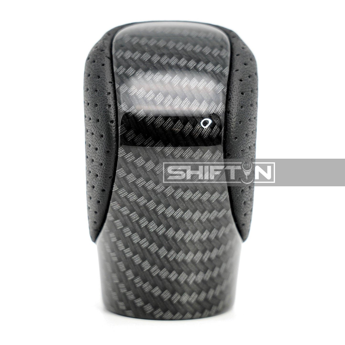 SHIFTIN-Gear-Shift-Knob-for-Lexus-RX350-RX350L-RX450h-RX450hL-2016-2022-Black-Leather-Carbon-Fiber