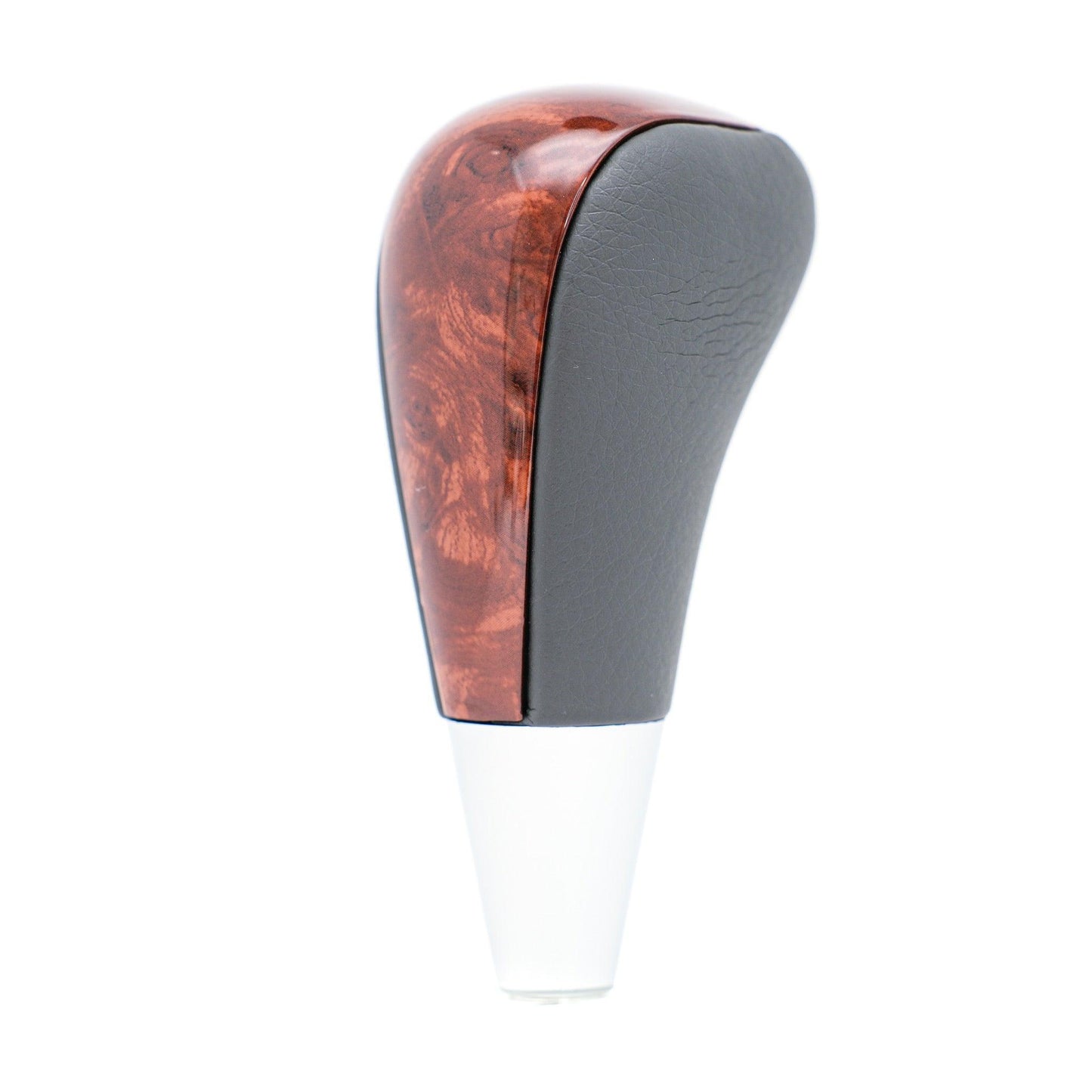 SHIFTIN-Gear-Shift-Knob-for-Toyota-Avalon-Tacoma-Sienna-Camry-Rav4-Corolla-Venza-and-Lexus-ES350-GS460-LS600h-LX470-RX400h-SC300-Scion-xD-Gray-Leather-Walnut-Wood