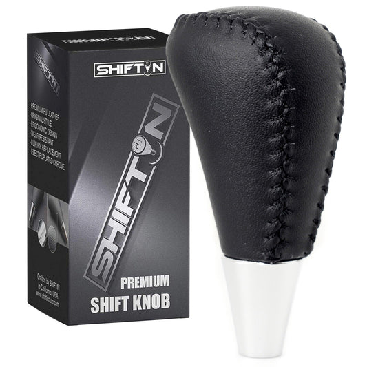 SHIFTIN-Gear-Shift-Knob-for-Toyota-Avalon-Yaris-4Runner-Sienna-Camry-Solara-Tacoma-Rav4-Matrix-Corolla-Venza-for-Lexus-ES-GS-IS-LS-LX-RX-SC-Scion-tC-xB-xD-iQ-Black-Leather