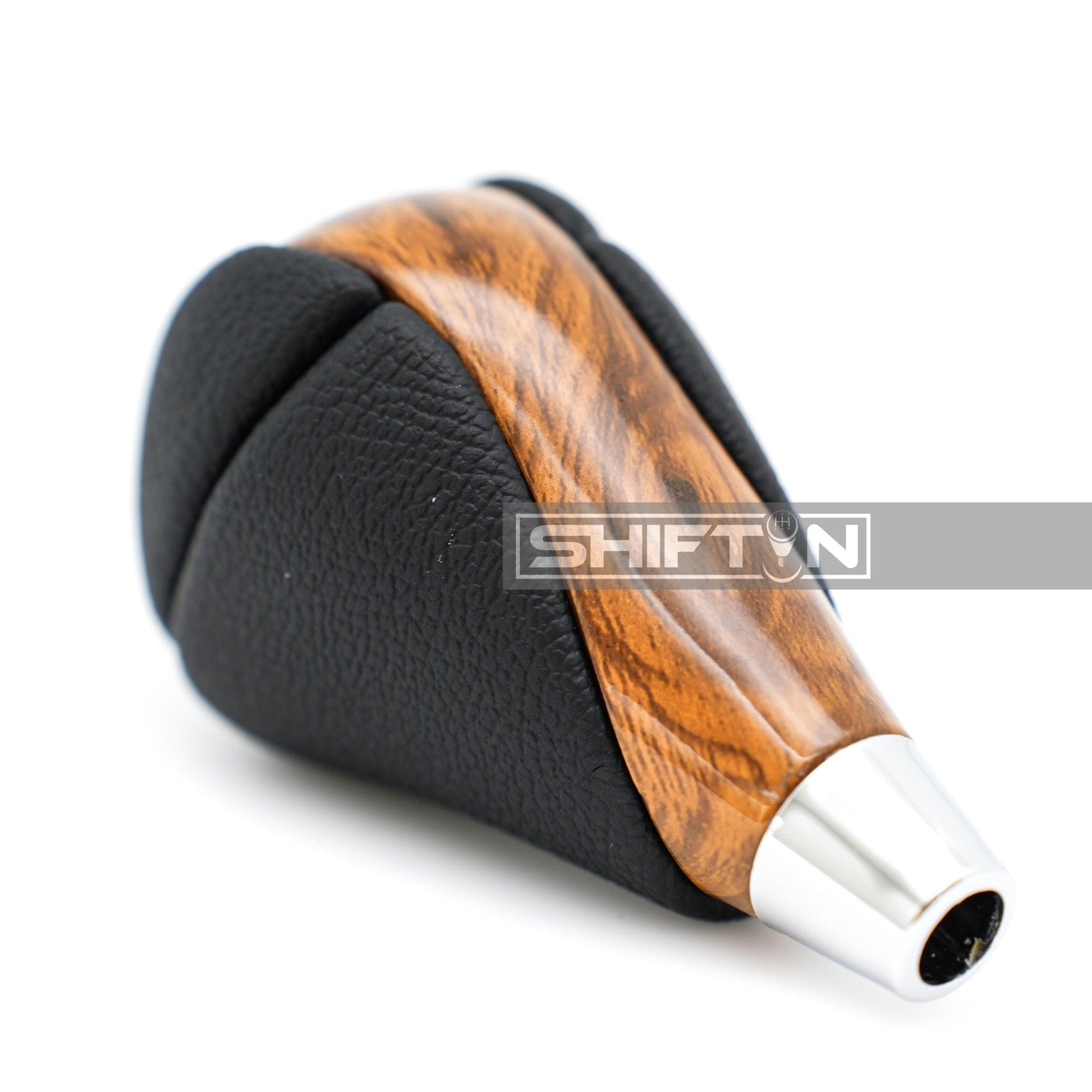 SHIFTIN-Gear-Shift-Knob-Stick-Shifter-for-Lexus-LS-460-ES-350-GS350-IS-250-RX350-2006-2015-Black-Leather-Golden-Maple-Wood-Trim