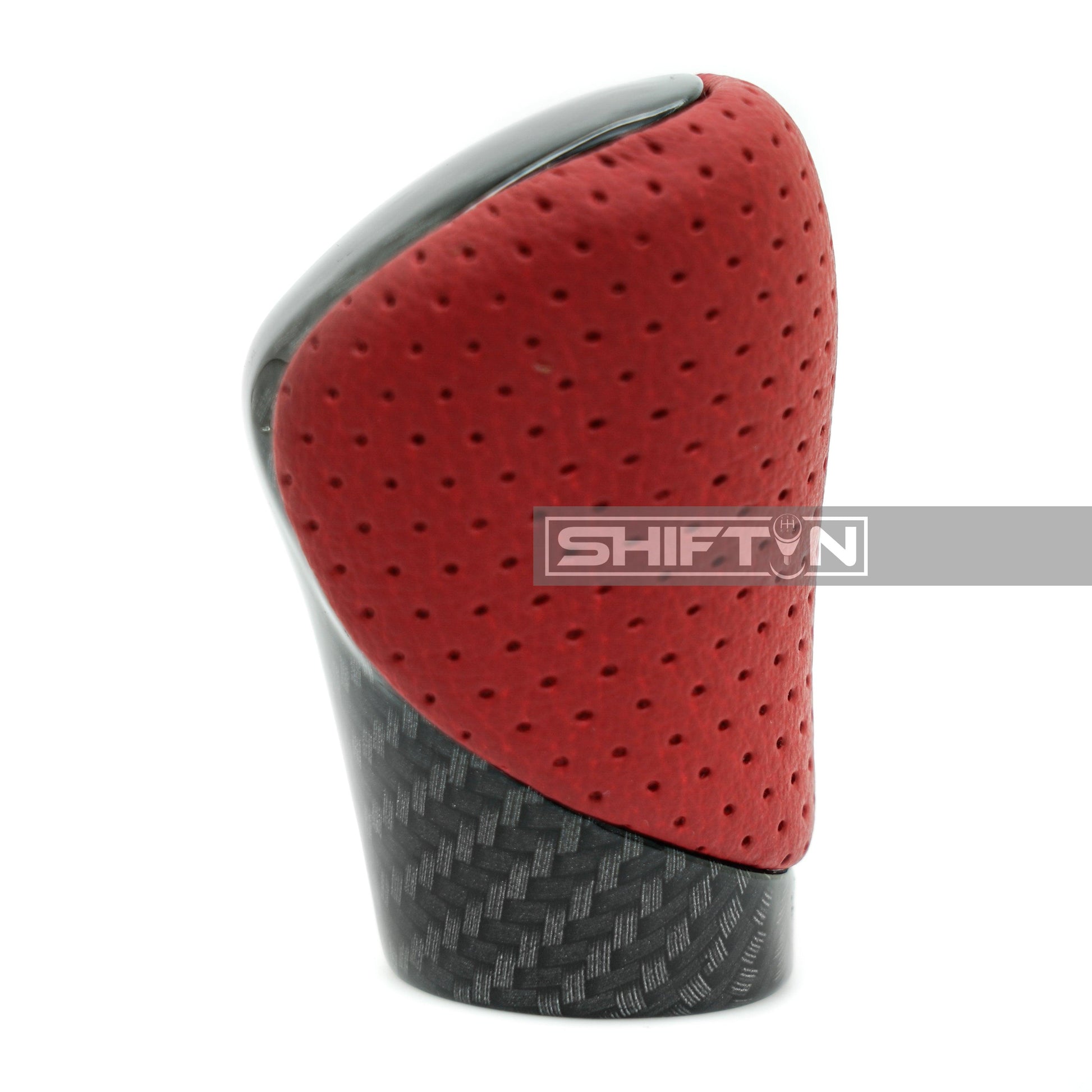 SHIFTIN-Gear-Shift-Knob-for-Lexus-ES-RX-GS-GX-IS-RC-Circuit-Red-Carbon-Fiber