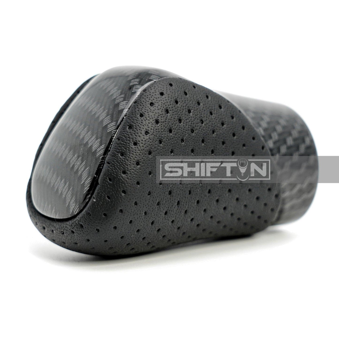 SHIFTIN-Gear-Shift-Knob-for-Lexus-RX350-RX350L-RX450h-RX450hL-2016-2022-Black-Leather-Carbon-Fiber