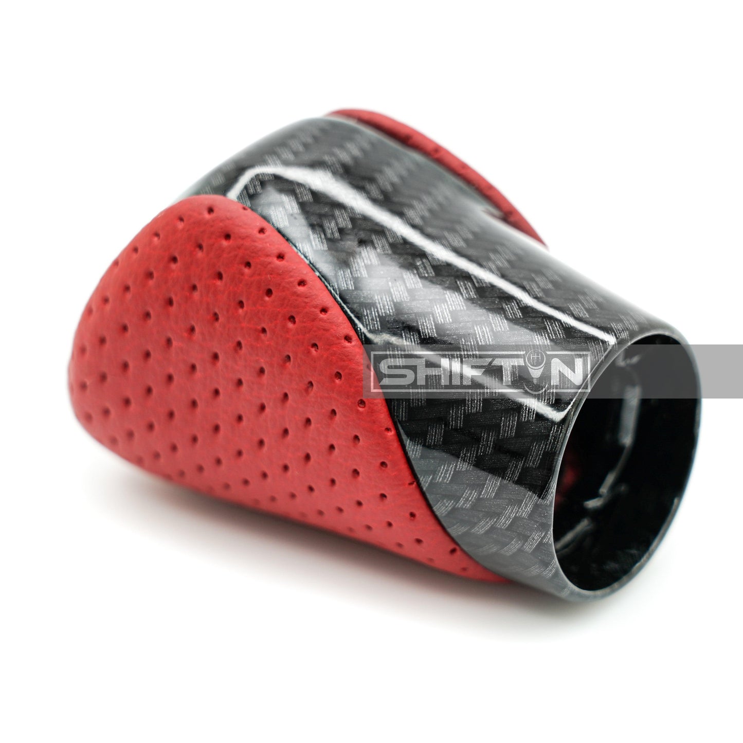 SHIFTIN-Gear-Shift-Knob-for-Lexus-ES-RX-GS-GX-IS-RC-Circuit-Red-Carbon-Fiber